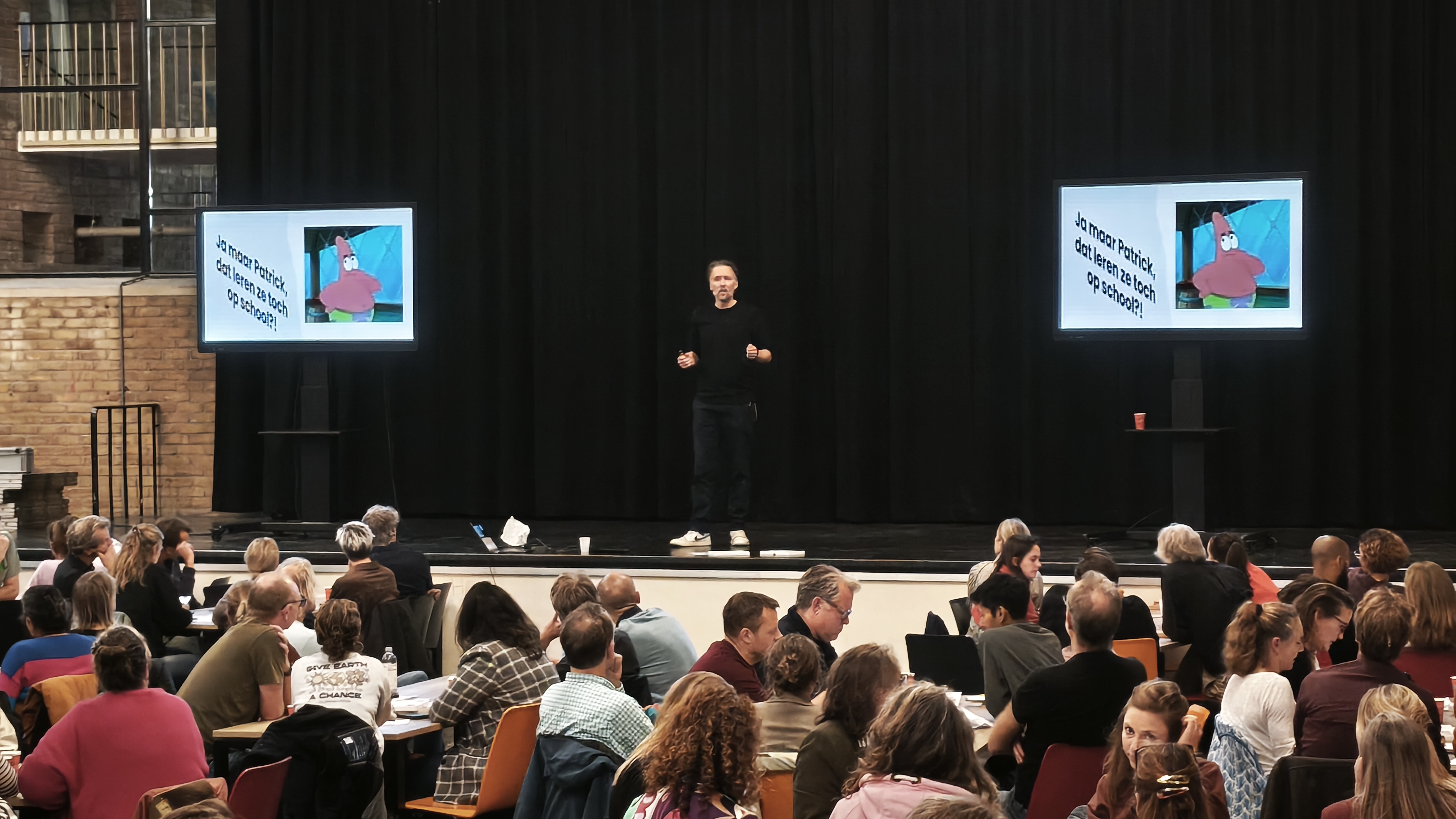 Lezing bestuur oudervereniging Patrick Sins